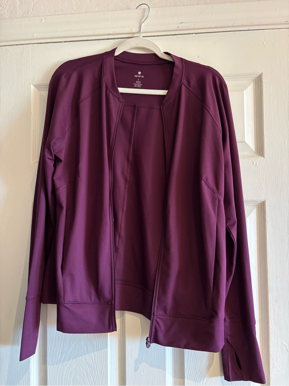 Apt. 9 Women's Plum Open Cardigan Jacket